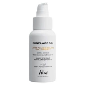 Hino Natural Skincare Sunplage Spf50+ Latte Solare Viso 50ml