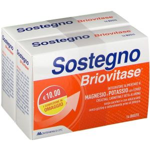 Briovitase Sostegno Bipack 14 Bustine X 2 Pezzi