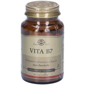 Solgar Vita B7 50 Capsule Vegetali - Integratore Biotina