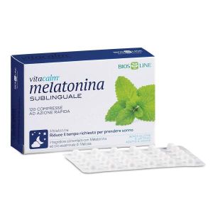Vitacalm Melatonina Sublinguale Integratore per Il Sonno 120 Compresse