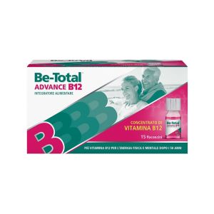 Be-Total Advance B12 Integratore di Vitamina B12 15 Flaconcini