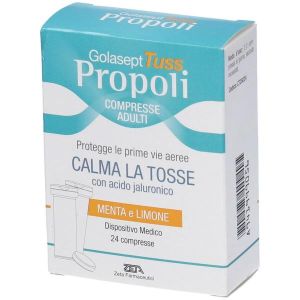 Golasept Tuss Propoli Compresse Tosse Dispositivo Medico Compresse Masticabili Alla Propoli In Astuccio