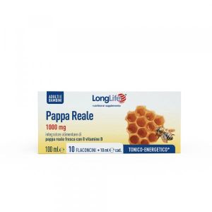 Longlife Pappa Reale + Vitamina B 10 Flaconcini 10ml