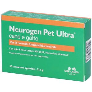 Neurogen Pet Ultra Mangime Complementare per Cani e Gatti 30 Compresse