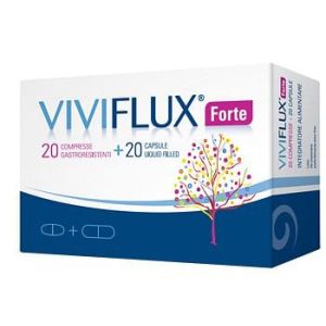 Viviflux Forte 20 Compresse Gastroresistenti + 20 Capsule Liquid Filler