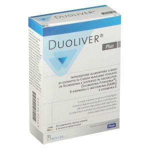 Duoliver Plus 24 Compresse - Integratore Fegato e Digestione