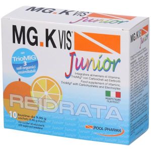 Mg.k Vis Reidratante Junior Integratore Energetico 10 Bustine