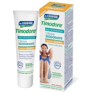 Timodore Crema Deodorante Piedi Allo Zenzero 48h