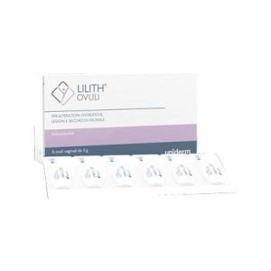 Lilith Ovuli Vaginali per La Secchezza Vaginale e Alterazioni Distrofiche 6 Pezzi