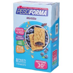 Biscotti Pesoforma Mirtilli 8 Pasti Sostitutivi 16 Biscotti