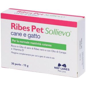 Nbf Lanes Ribes Sollievo Cane/gatto Blister 30 Perle