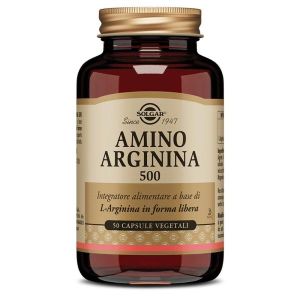Solgar Amino Arginina 500 Integratore Alimentare Capsule