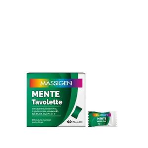 Massigen Mente 30 Tavolette Masticabili