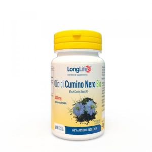 Longlife Olio di Cumino Nero Bio 60 Perle
