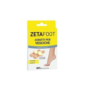 Zeta Foot Cerotto Idrocolloidale Vesciche 8 Pezzi