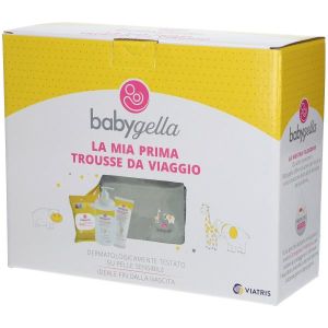 Babygella Trousse Prebiotic 1 Babygella Bagno 250ml + 1 Babygella Salviette 15 Pezzi + 1 Babygella Pasta Protettiva 100ml