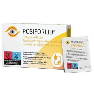 Posiforlid Salviette Palpebre 20 Pezzi