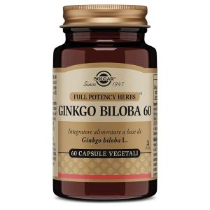 Solgar Ginkgo Biloba 60 60 Capsule Vegetali