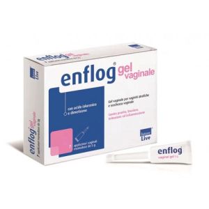 Enflog Gel Vaginale 7 Applicatori  da 5g Globuli Contenitore MONOdose
