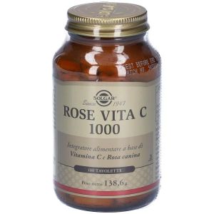 Solgar Rose Vita C 1000 100 Tavolette - Integratore Vitamina C