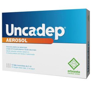 Uncadep Aerosol 20 Fiale  da 5ml Globuli Contenitore MONOdose