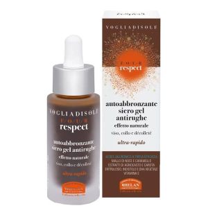 Voglia di Sole Four Respect Siero Gel Antirughe Autoabbronzante Naturale Uniformante 30ml