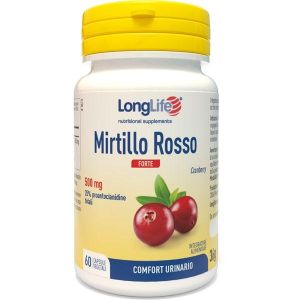 Longlife Mirtillo Rosso Forte 60 Capsule Vegetali