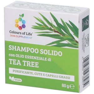 Optima Colours Of Life Tea Tree Shampoo Solido 80g