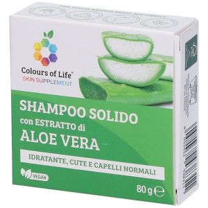 Optima Colours Of Life Aloe Shampoo Solido 80g