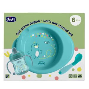 Chicco Set Pappa 6m+ Azzurro