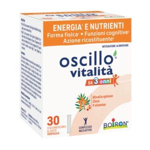 Oscillo Vitalita' 3+ 30 Stick Orosolubili