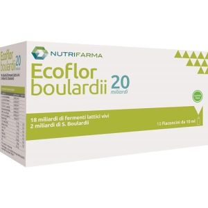 Ecoflor Boulardii 20 Miliardi 10 Flaconcini da 10ml