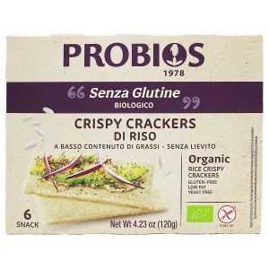 Crispy Crackers Riso 6 Pezzi da 20g