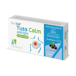 Nutridef Tuss Calm Sugar Free Ribes Nero 20 Pastiglie