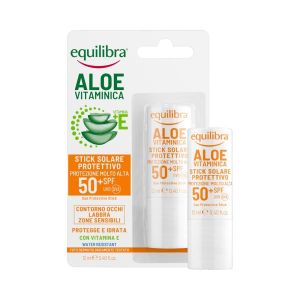 Equilibra Stick Solare Zone Sensibili Spf50+ Vitaminica 12ml