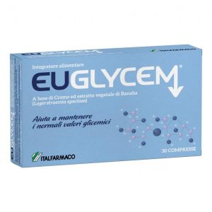 Euglycem 30 Compresse da 400mg Senza Glutine Senza Lattosio