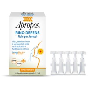 Apropos Rino Defens 10 Fiale 5ml per Aerosol