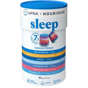 Upsa X Nourished Sleep 30 Giorni Nuova Formulazione 30 Gummies