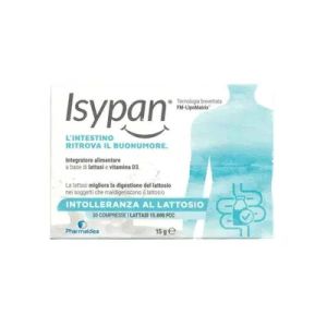 Isypan Lactozen 30 Compresse da 0,48g Senza Aroma Senza Glutine Senza Lattosio