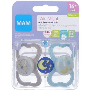 Mam Succhietto Air Night 16+ Mesi 2 Pezzi