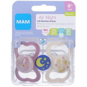 Mam Succhietto Air Night 6+ Mesi 2 Pezzi