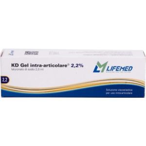 Siringa Intra-articolare Kd Gel 2,2% Acido Ialuronico 2ml