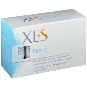 Xl-s drena integratore drenante depurativo 10 flaconcini