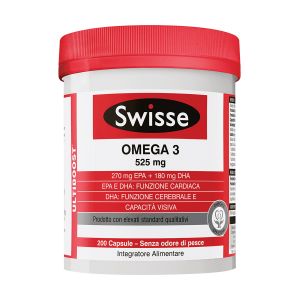 Swisse Omega 3 Integratore Di Acidi Grassi 200 Capsule