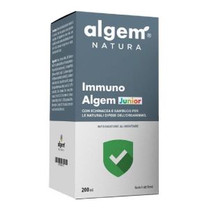 Algem Immuno Junior Integratore per Le Difese Immunitarie 200ml