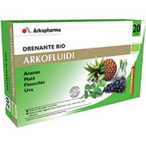 Arkofluidi us drenante bio integratore alimentare senza glutine 20 fiale