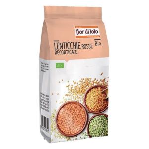 Fior di Loto Lenticchie Piccole di Rodi Decorticate Biologiche 400g