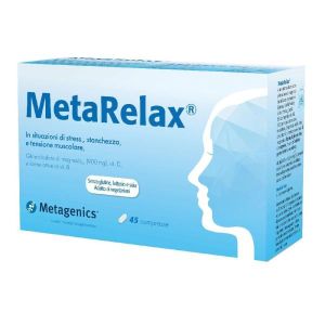 Metarelax New Integratore Contro Stress e Stanchezza 45 Compresse