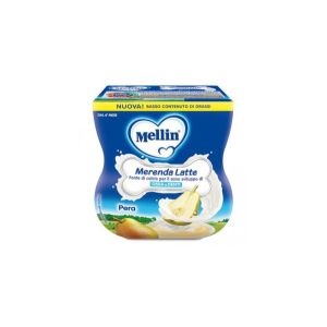Mellin Merenda Latte E Pera 2 x 100 g