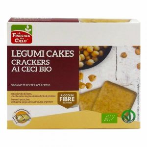 La Finestra Sul Cielo Legumi Cakes Crackers Ai Ceci Bio 250g